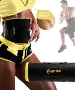 Alternative view of HBT GEAR Waist Trimmer Belt - Sauna Sweat Band Waist Trainer for Women Men