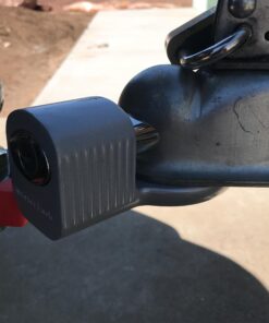 Master Lock Trailer Hitch Lock, Fits 1-7/8 in., 2 in., and Most 2-5/16 in. Trailer Couplers, Weather Resistant Automotive Hitch Lock with Keys, 377KA 25 91cnN3Gzs7L