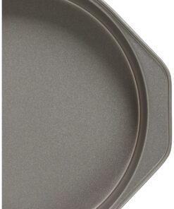 Amazon Basics Nonstick Round Baking Cake Pan, 9 Inch, Set of 2, Gray, 10.7x9.7x1.5cm 30 91cnWp9qvdL