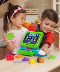LeapFrog Count Along Cash Register, Green, 2 years to 4 years 8.8Wx7.5Hx5.5D cm without batteries 23 91coI5orwIL