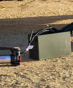 VIAIR 88P - 00088 Portable Compressor Kit with Alligator Clamps, Tire Inflator, Tire Air Pump, 12V, 120 PSI, for Up to 33 Inch Tires Air Compressor 38 91czi4TGkL