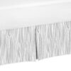 Wood Grain Print Crib Bed Skirt Dust Ruffle for Boys Woodland Animals Collection Baby Bedding Sets 42 91dC9SBDciL