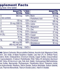 One A Day Women’s 50+ Multivitamins, Supplement with Vitamin A, Vitamin C, Vitamin D, Vitamin E and Zinc for Immune Health Support, Calcium & More , Tablet, 175 Count 175 Count (Pack of 1) 12 91dFlxaxTdL