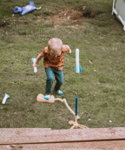 Stomp Rocket Jr Glow Rocket Launcher for Kids, 4 Rockets - Glow in The Dark Fun Backyard & Outdoor Kids Toys Gifts for Boys & Girls -Toy Soft Foam Blaster Set - Multi-Player Adjustable Launcher Stand Jr Glow 4 Rocket Pack 39 91dH SI0hL