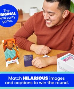 WHAT DO YOU MEME? Core Game - The Hilarious Adult Party Game for Meme Lovers Classic 25 91dHuD0JgaL