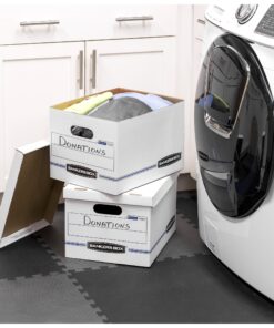 Bankers Box STOR/FILE Storage Boxes, Standard Set-Up, Lift-Off Lid, Letter/Legal, 6 Pack (57036-04) 29 91dNlGhLAaL