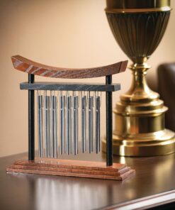 Alternative view of Woodstock Wind Chimes for Home Decor, Office, Meditation, Classrooms, Yoga for Awareness, Relaxation, Decor 9" Tranquility Table Chime Chi Christmas/Hanukkah Gifts (TTC) TTC