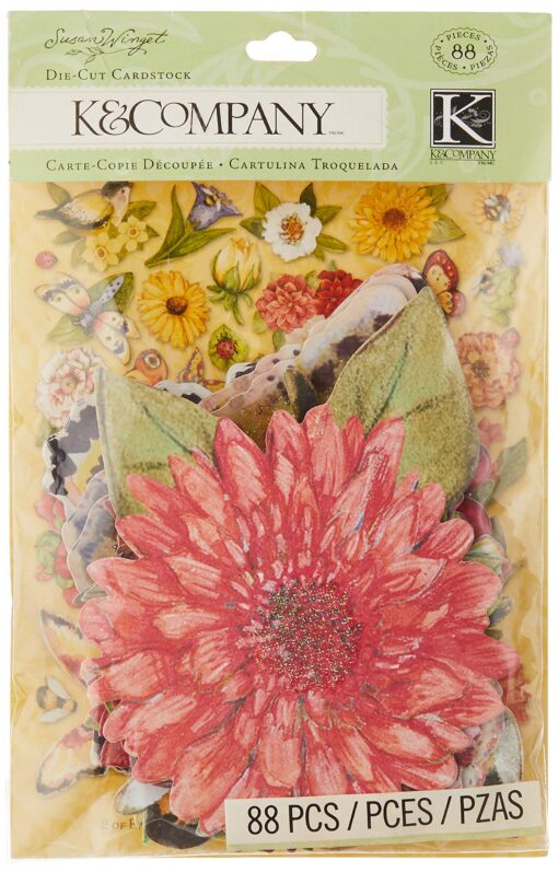 K&Company Susan Winget Meadow Die-Cut Cardstock