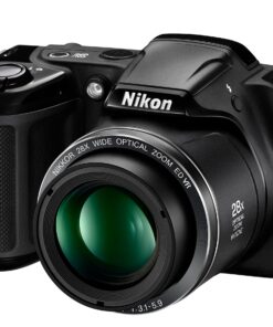 Alternative view of Nikon Coolpix L340 20.2 MP Digital Camera with 28x Optical Zoom and 3.0-Inch LCD (Black) Base