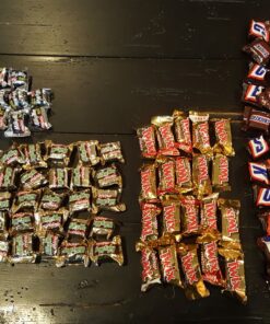 SNICKERS, TWIX, MILKY WAY & 3 MUSKETEERS Variety Pack Fun Size Variety Pack Milk Chocolate & Dark Chocolate Candy Bars Assortment, 40 oz 135 Piece Bag 26 91ddoolTakL 4