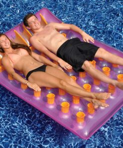 Alternative view of Swimline Double Mattress, Purple