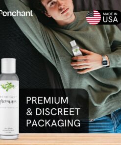 Penchant - Premium Silicone Personal Lubricant for Men, Women & Couples - Unscented, Latex-Safe, Hypoallergenic & Paraben Free 4oz Premium 4oz 4 Fl Oz (Pack of 1) 27 91dinSeK9jL