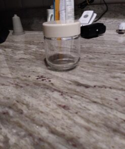 Euro Cuisine GY1920 Glass Jars with Lids for Yogurt Maker, Clear, 6 Ounce, Set of 8 6oz Glass Jars for Yogurt, Parfaits, Clear Yogurt Containers 37 91doDD4QnaL