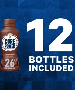 Fairlife Core Power 26g Protein Milk Shakes, Ready To Drink for Workout Recovery, No Artificial Sweeteners, Chocolate, 11.5 Fl Oz (Pack of 12) 11.5 Fl Oz (Pack of 12) 22 91dpFdO G4L