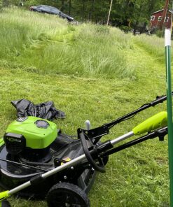 Greenworks 40V 21" Brushless Cordless (Push) Lawn Mower (75+ Compatible Tools), 5.0Ah Battery and Charger Included 21" Mower (5.0Ah) 54 91dzPOtun3L