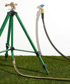 Orbit 58308Z Brass Impact Sprinkler on Tripod Base, Green (1) 1 13 91e8LvJ2e6L