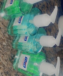 PURELL Advanced Hand Sanitizer Soothing Gel, Fresh Scent, 8 fl oz Pump Bottle (Pack of 4), 9674-06-ECDECO 31 91eBVgX3rkL