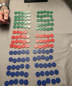 SEQUENCE- Original SEQUENCE Game with Folding Board, Cards and Chips by Jax ( Packaging may Vary ) White, 10.3" x 8.1" x 2.31" Multicolor 30 91eC eppqrL