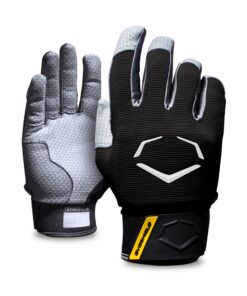 EvoShield Prostyle Batting Gloves Medium Black