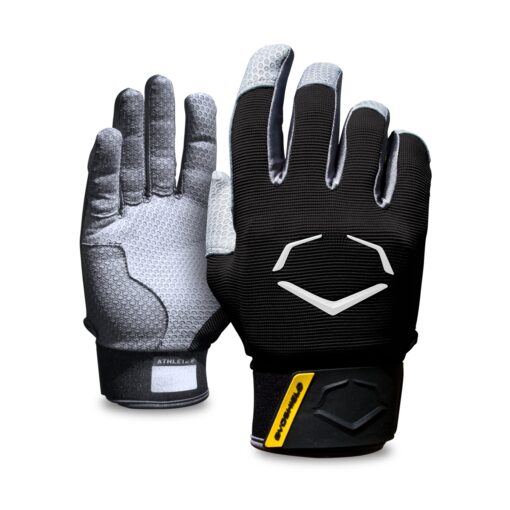 EvoShield Prostyle Batting Gloves Medium Black