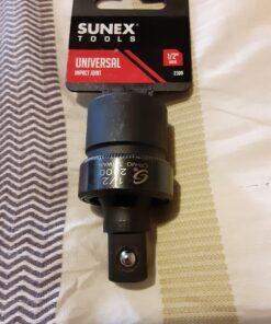 Sunex 2300, 1/2" Drive, Universal Impact Joint, Cr-Mo Steel, Radius Corner Design, Flexible, Meets ANSI Standards 22 91eLtGeEWyL