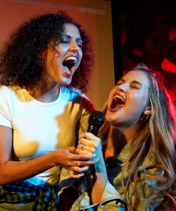 Singing Machine SMM107 Portable, Handheld, Wireless Karaoke Microphone, Black 18 91eLuiXqnyL