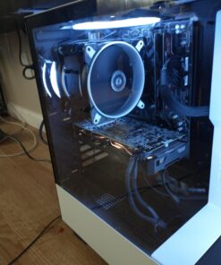 ARCTIC Freezer 34 Esports Duo - Tower CPU Fan with BioniX P-Series case Fan in Push-Pull, 120 mm PWM CPU Air Cooler, for Intel and AMD Socket, LGA1700 Compatible - White 42 91eXAnewGOL