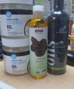 NOW Solutions, Organic Jojoba, Moisturizing Multi-Purpose Oil for Face, Hair and Body, 8-Ounce 8 Fl Oz (Pack of 1) 41 91ebtV2dfVL