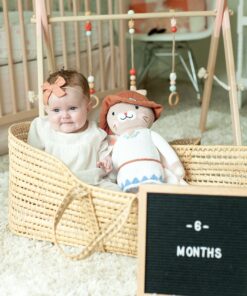 Rivi Retro Felt Letter Board - 344 Changeable Characters & Premium Oak Frame - Vintage Message Board with Storage Bag - Create Inspirational Quotes, Fun Signs & Romantic Notes - Perfect Gift Idea 16 91efEnv2VGL