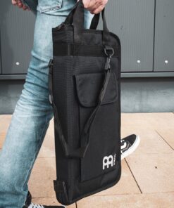 Meinl Percussion Drum Stick Bag with Extra Outside Pocket and Floor Tom Hooks – for Mallets, Brushes and Accessories, Black, Standard (MSB-1) Regular 35 91ehXTfCvdL