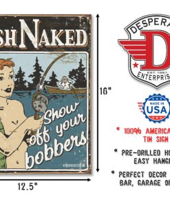 Poster Discount Schonberg - Bobbers Metal Tin Sign, 12x16 Various colours. 4 91emTzR4z9L