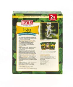 Alternative view of Kaytee Nyjer Wild Bird Food Seed Finch Twin Pack Sock Instant Feeder, 26 Ounce 26 Ounce Sock