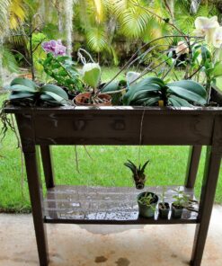 Adams Manufacturing 9303-60-3700 36-Inch Deluxe Garden Planter, Earth Brown 29 91eyrIG0lhL