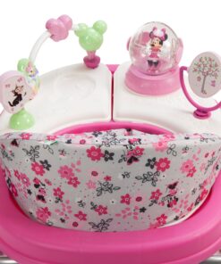 Disney Baby Minnie Mouse Music and Lights Baby Walker with Activity Tray (Garden Delight) Garden Delight Minnie 37 91f1g4lBnGL