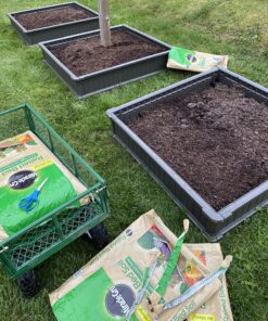 Lifetime 60069 Raised Garden Bed Kit, 4 by 4 Feet, Pack of 3 67 91f2Ku EJSL