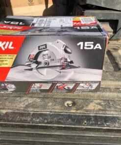 SKIL 15 Amp 7-1/4 Inch Circular Saw with Single Beam Laser Guide - 5280-01 61 91f2RgPS3LL