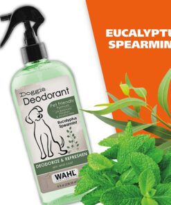 Wahl USA Deodorizing & Refreshing Pet Deodorant for Dogs - Eucalyptus & Spearmint Scent to Refresh the Skin and Coat - Model 820011A 26 91f4EVHuajL 3