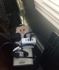 USB C Charger 40W, AMLINK 4 Port USB Wall Charger, QC 3.0 Fast Charging Block, USB Charger with Foldable Plug Power Adapter for iPhone 15/14/13/12/Plus/Pro/Pro Max, Galaxy, Note, Pixel White 44 91f4ar3PDiL