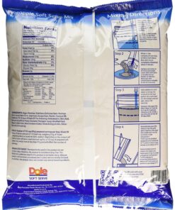 Alternative view of Dole Soft Serve Mix, Pineapple, 19 Pound 4.40 Pound (Pack of 4)