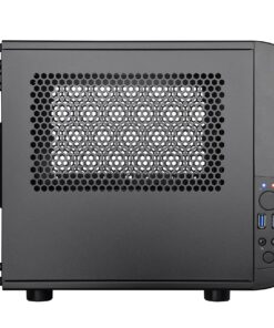Thermaltake Core V1 SPCC Mini ITX Cube Gaming Computer Case Chassis, Interchangeable Side Panels, Black Edition, CA-1B8-00S1WN-00 95 91fM vxhXL
