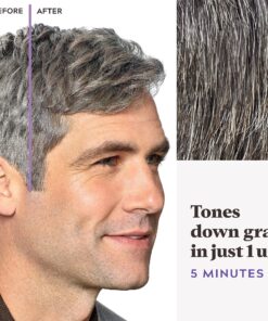 Just For Men Touch of Gray, Mens Hair Color Kit with Comb Applicator for Easy Application, Great for a Salt and Pepper Look - Medium Brown, T-35, Pack of 3 (Pack of 3) Medium Brown T-35 10 91fSATDu7SS
