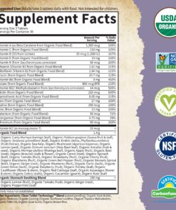 Women’s Prenatal Multivitamin with Vitamin D3, B6, B12, C & Iron, Folate for Energy & Healthy Fetal Development – Garden of Life Organics – Organic, Non-GMO, Gluten-Free, Vegan, 30 Day Supply 90 Count (Pack of 1) 20 91fVVmC2gCL