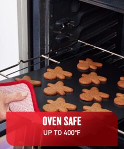 T-fal airbake Cookie Sheet, 16 x 14, Dark Non-stick 14 91fZbdiWqjL