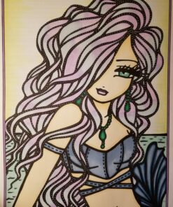 Sweet & Simple Whimsy Girls: Mermaids and More to Color 95 91ffucMRKqL