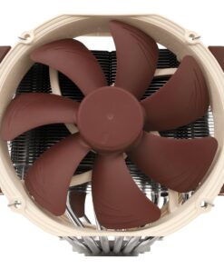 Alternative view of Noctua NH-D15, Premium CPU Cooler with 2x NF-A15 PWM 140mm Fans For Desktop (Brown)