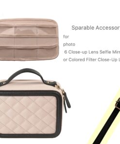 HelloHelio Mini 9 Film Camera Case with Strap, for Fujifilm Mini 9 Mini 8/8+ Mini 26 25 Mini 70 SQ 10 SQ6 Instant Cameras, Beige 11 91fjaj3Vl2L