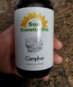 Sun Essential Oils - Camphor Essential Oil - 4 Fluid Ounces (Pack of 1) 4 Fl Oz (Pack of 1) 16 91fmzaeNHkL