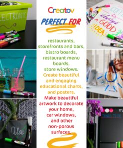 Liquid Chalk Markers Chalkboard Pens 8 Pack Window Markers Erasable Chalk Blackboard Pen Washable Wet Dry Erase Glass Markers Non Toxic Car Window Marker 31 91fmzqeu7ZL