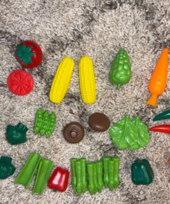 KidKraft 115-Piece Deluxe Tasty Treats Pretend Play Food Set, Plastic Grocery and Pantry Items, Gift for Ages 3+ 63 91fqHt3t0SL