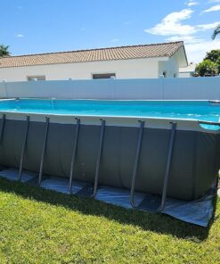 INTEX 26367EH Ultra XTR Deluxe Rectangular Above Ground Swimming Pool Set: 24ft x 12ft x 52in – Includes 2100 GPH Sand Filter Pump – Saltwater System – SuperTough Puncture & Rust Resistant 24FT x 12FT x X 52IN with Sand Filter Pump & Saltwater System 48 91fuaMJHCL 3